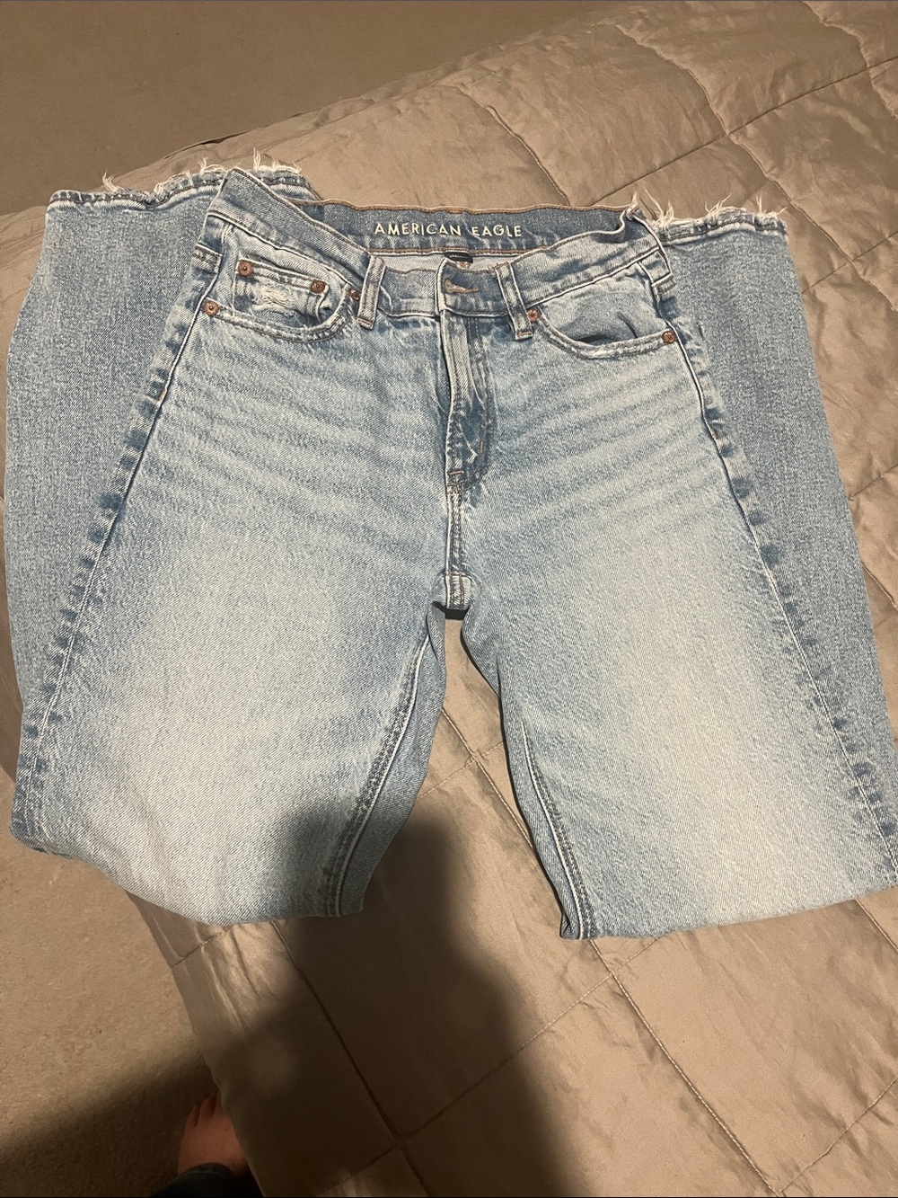 American Eagle Strigid Stovepipe Jeans 000